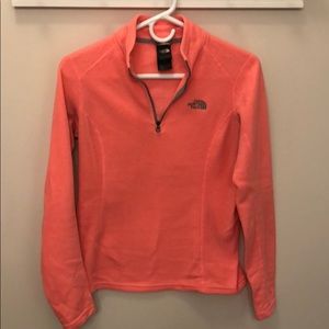 The North Face fleece quarter zip
